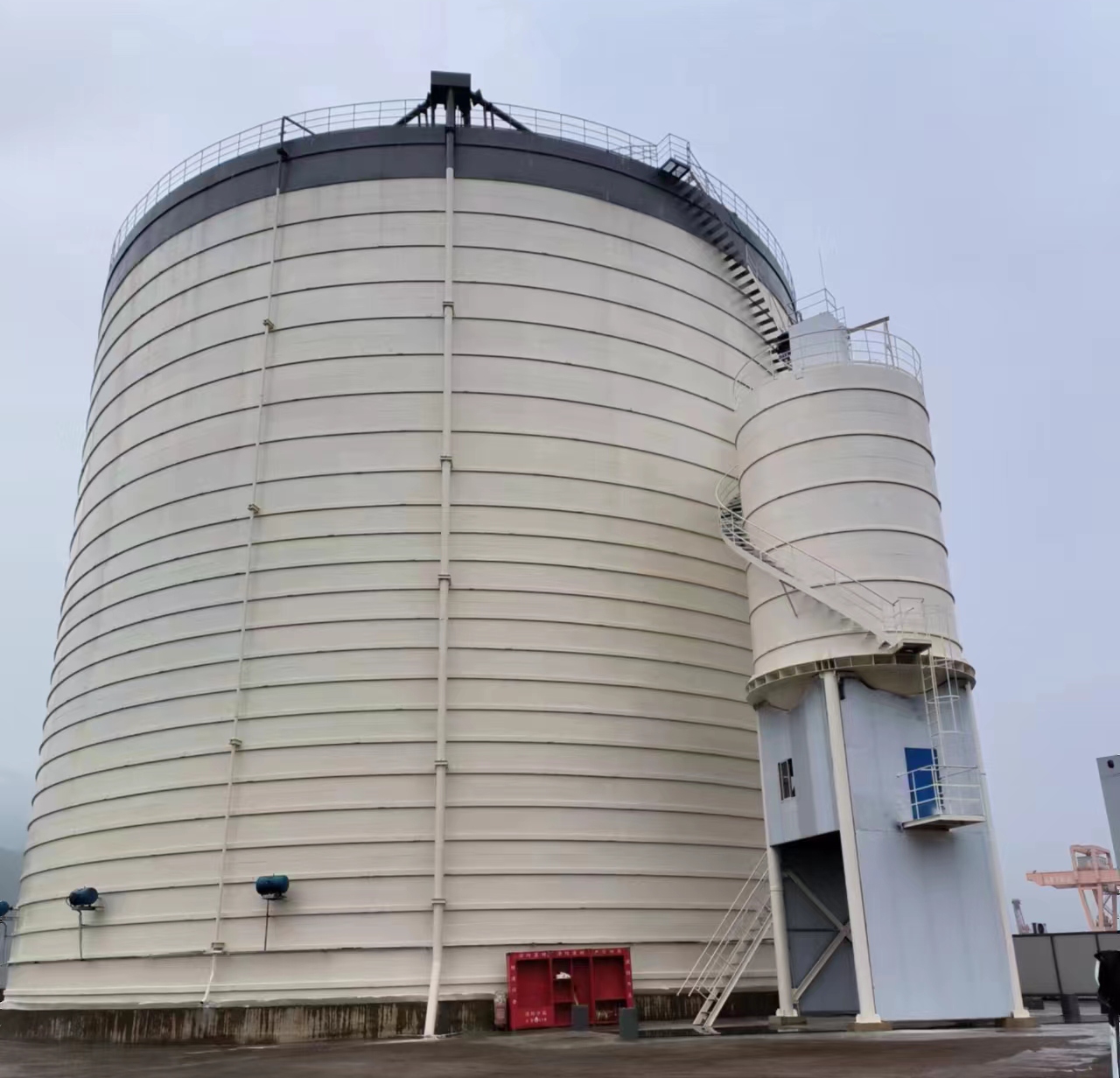 通川10万吨水泥钢板库