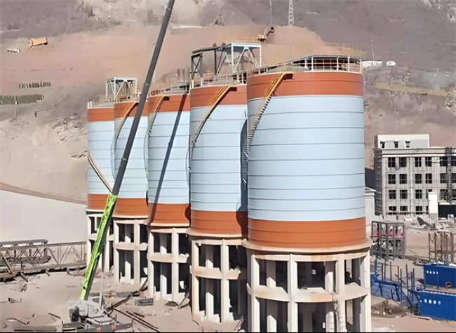 通川高架钢板仓